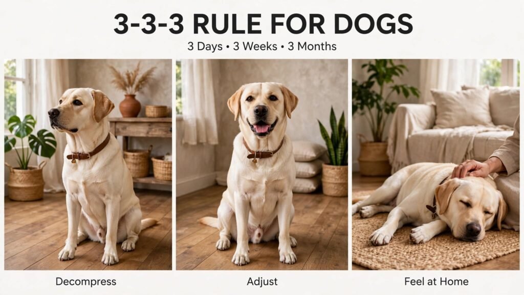 3-3-3 Rule for Dogs